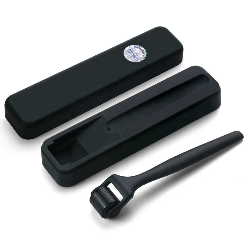 Стальные микроиголки с логотипом на заказ 540 игл титановая система Dermaroller микро-иголка для кожи ролик