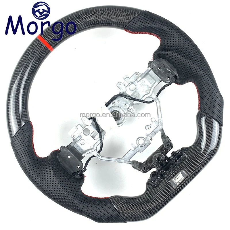 Custom Carbon Fiber Steering Wheel fit for Lexus IS NX ISF CT GSF Car Steering Wheel