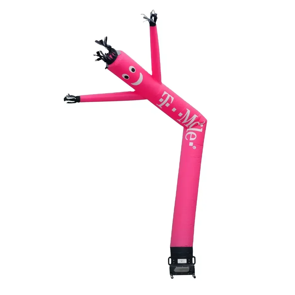 6 м высокие красочные надувные воздушные танцоры с одной ногой надувной волнистый человек для рекламы