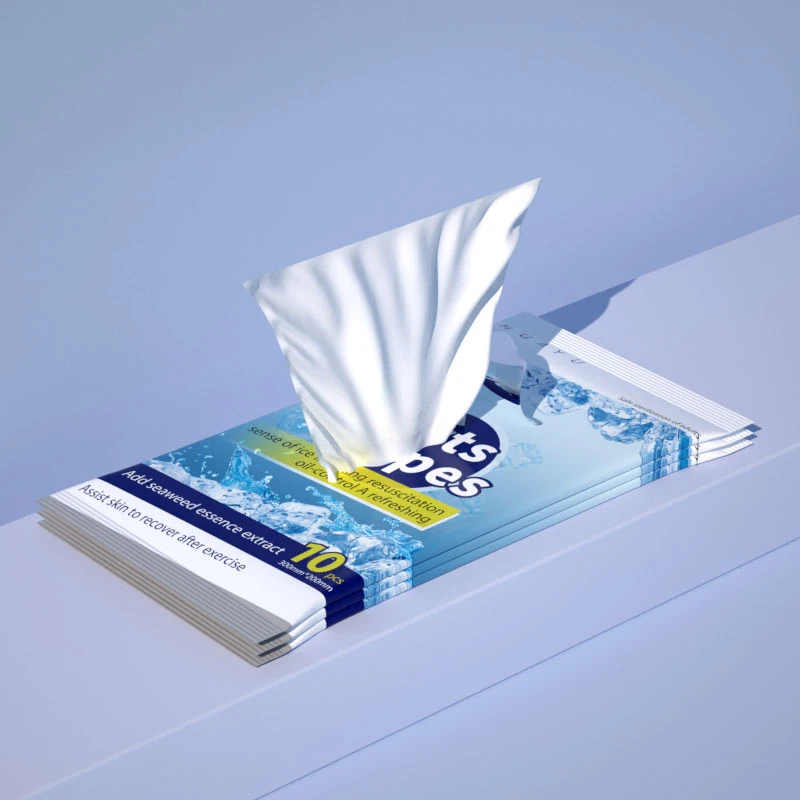 Adults Flushable Wet Wipes Remove Sweat Keeping Body Cool Body Wet Wipes