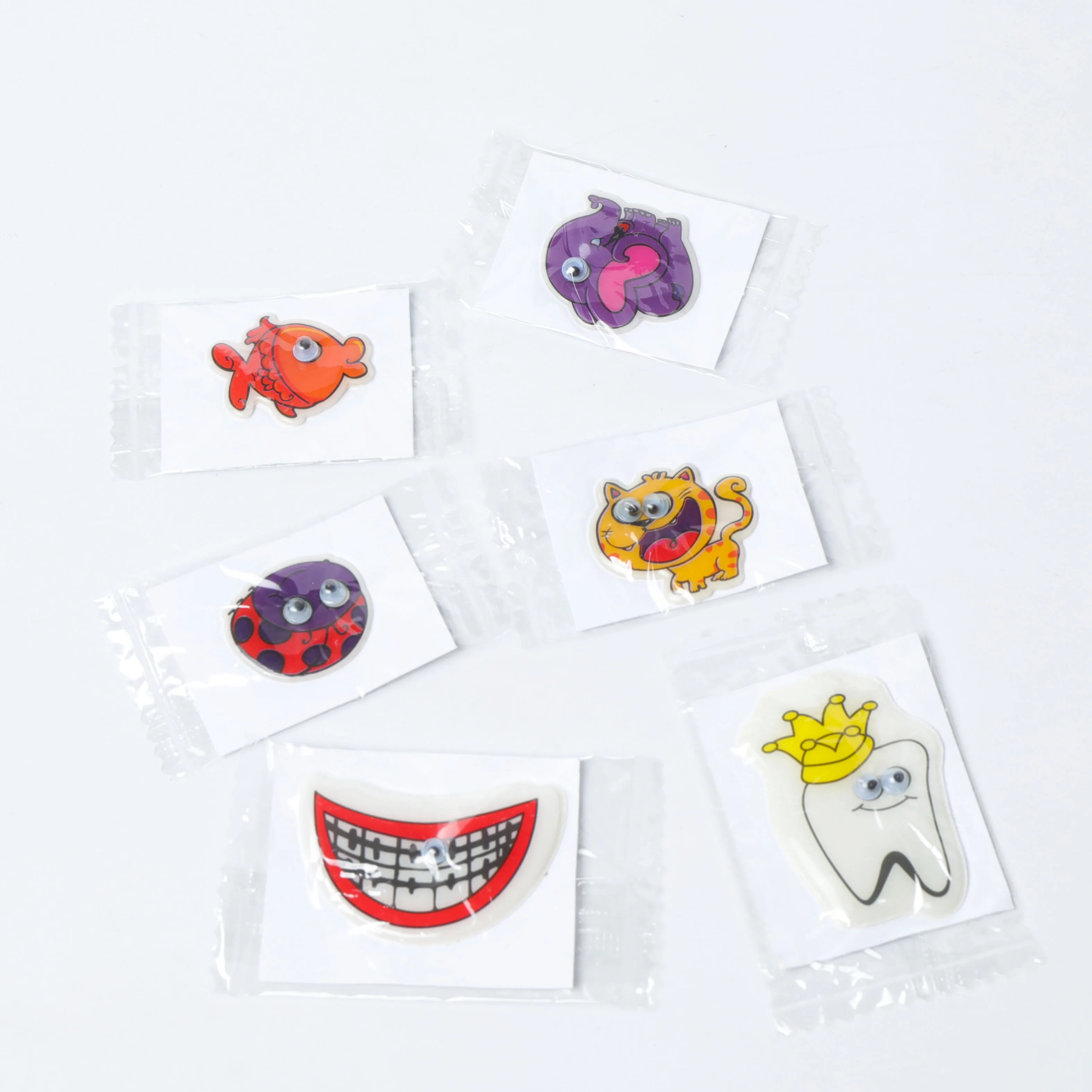 1mm scrapbooking custom foam puffy stickers printing cartoon sticker sheet for kids