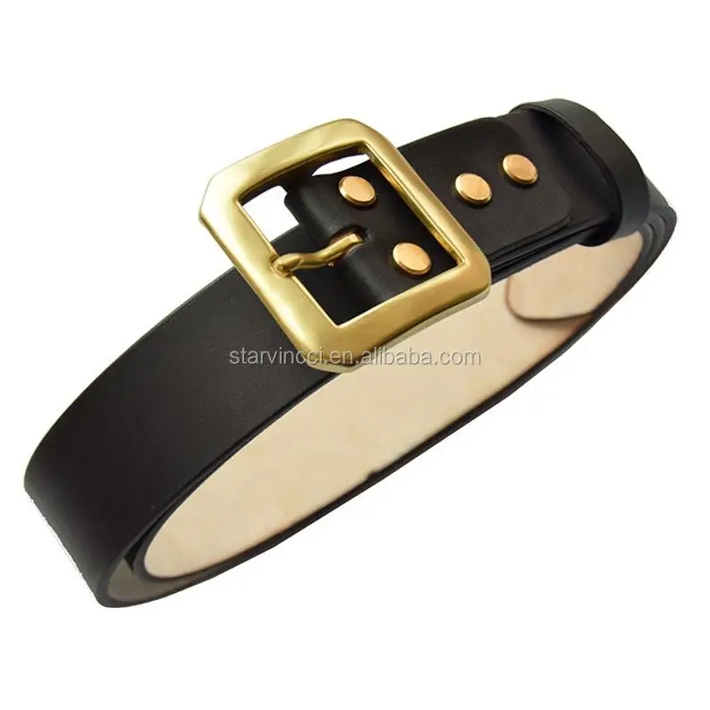 
Custom Genuine Leather Full Grain Cowhide Casual Men Women Belt With Durable Buckle 