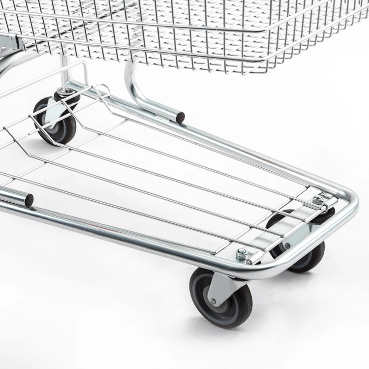 Market Shopping Trolley Metal Supermarket Cart Trolley Shopping Cart