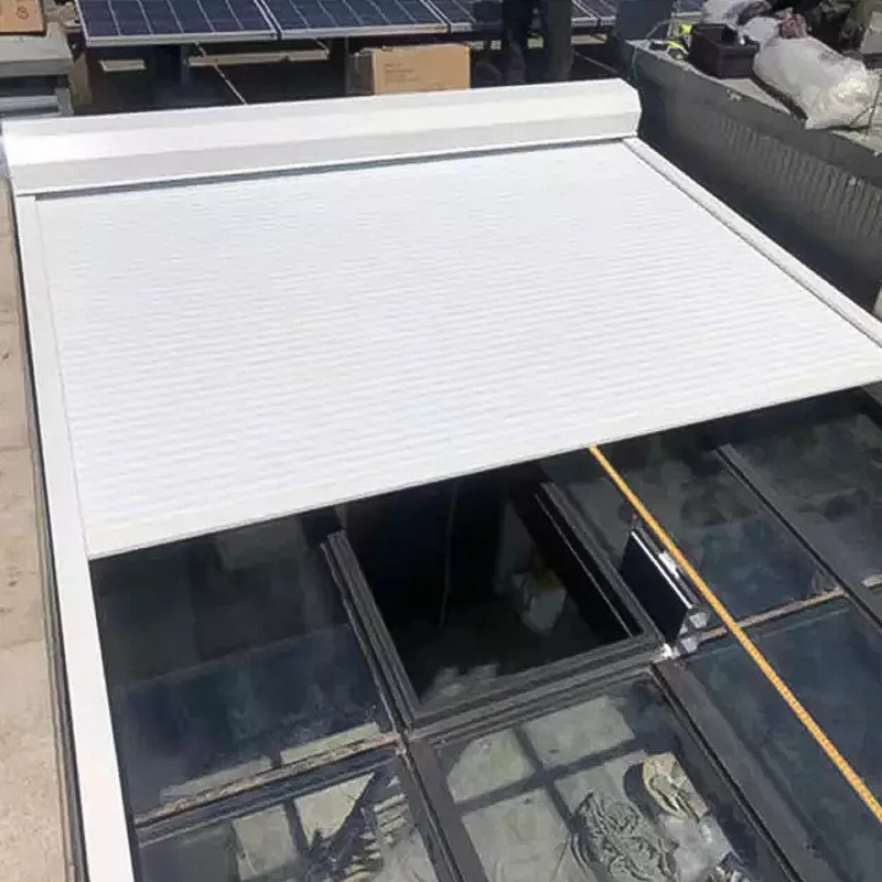 Security Automatic Aluminum Alloy Roller Shutter for House Use