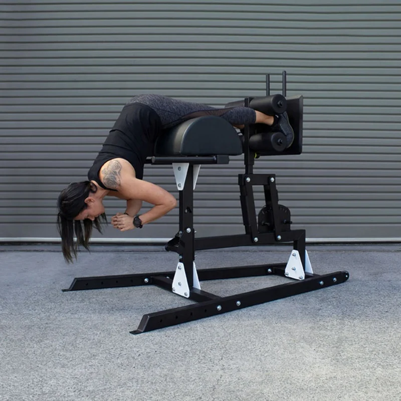 Exercise Training Equipment China Sale Abdominal Adjustable Smith Squat Bench Cheap Glute Ham Developer Roman Chair Gym Machine