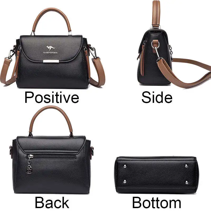 2024 New Crossbody Bags for Woman Factory Wholesale Woman Square Bags Ladies PU Leather Bags