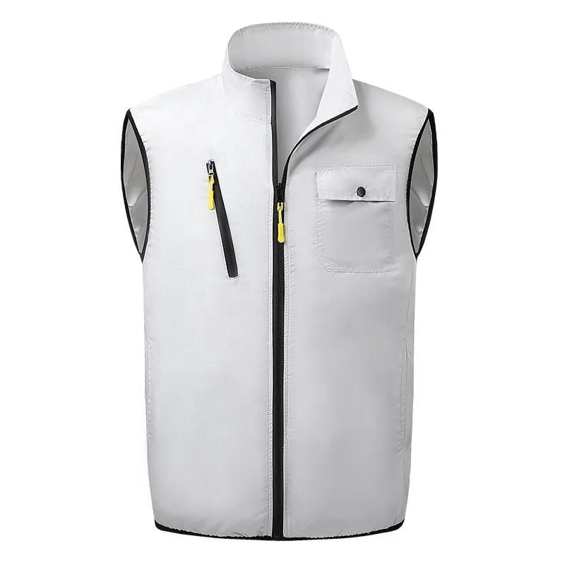 New Cross-Border Customized Color Sleeveless Camouflage Work Wear Tops Jacket Construction Site Work Suit Tactical Camo Vest