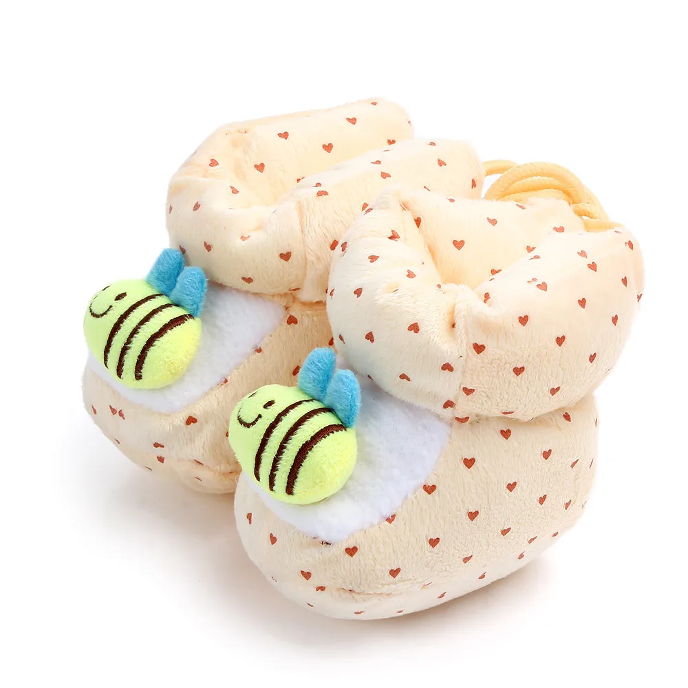 
hot selling cheap winter leather baby booties girl and boy casual shoes for babys 