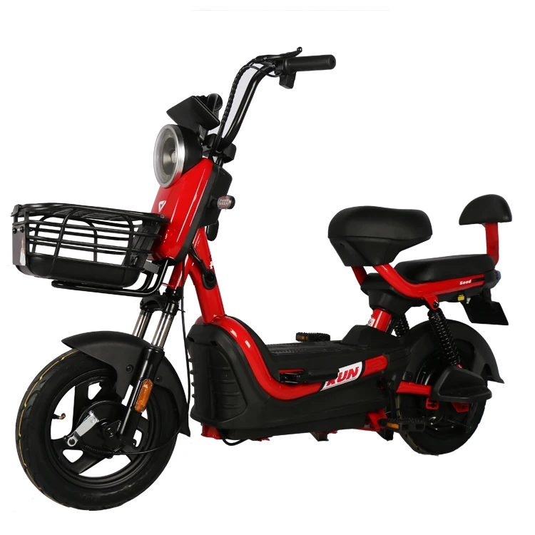 wholesale factory price good performance 48V 60V 20AH 350W 500W vacuum tire electric scooter bike with pedals