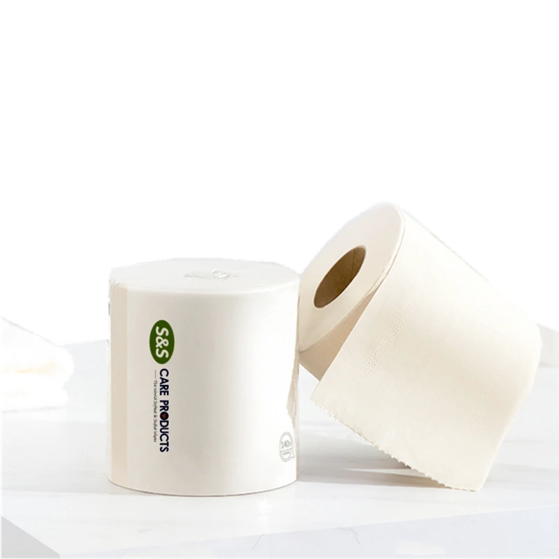 Индивидуальная упаковка OEM, гигиеническая мягкая туалетная бумага в рулоне