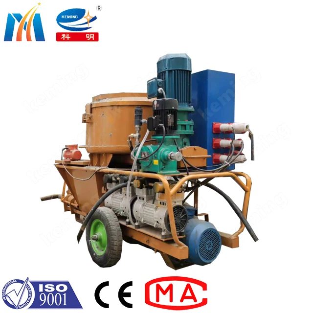 building work helper 1 : 3 mortar plastering machine rotor and stator cement plastering machine with round mixer