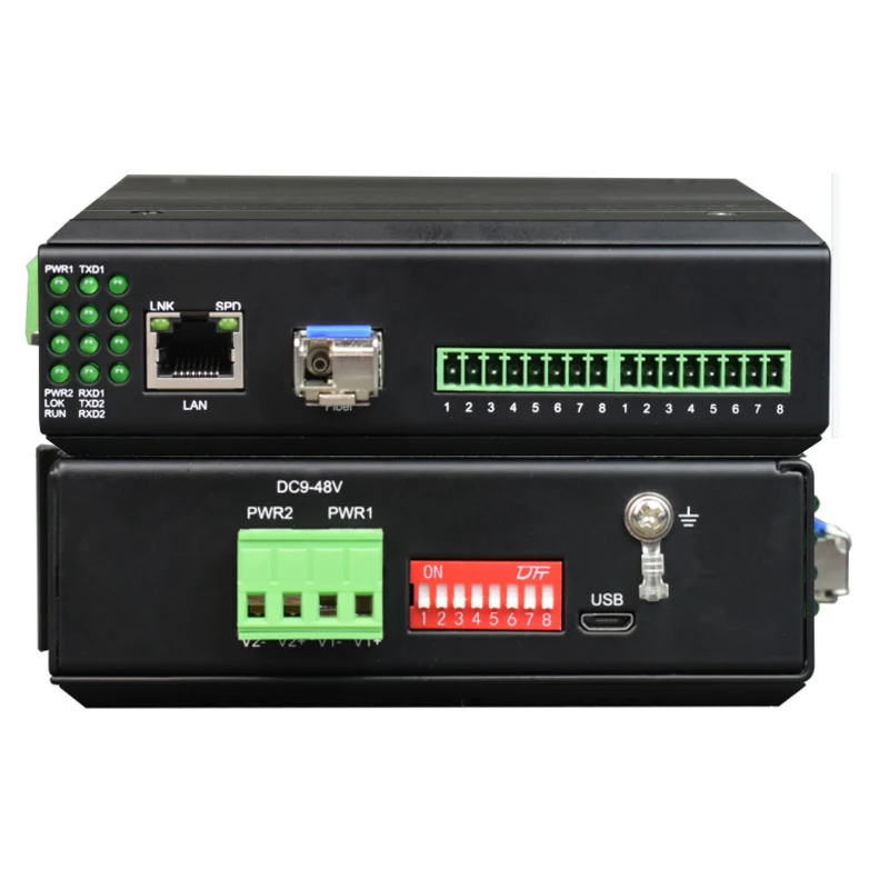 4 Channel Serial 232 Converter Rj45 Industrial Serial Ethernet Converter Serial To Ethernet