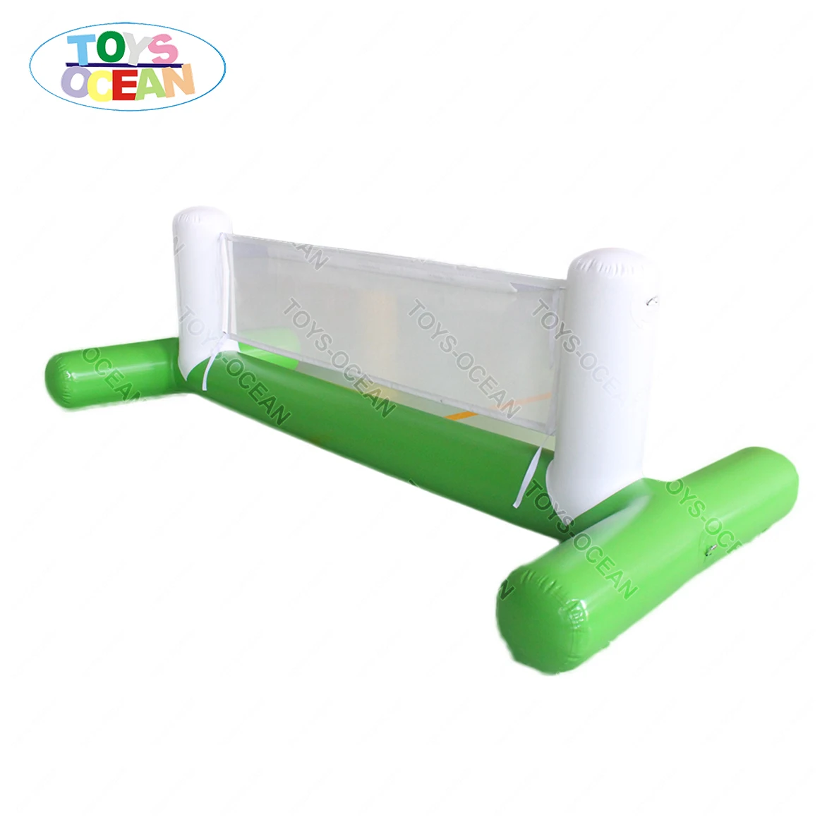 Пользовательские надувной бассейн волейбольная площадка водная игра поплавок с сеткой