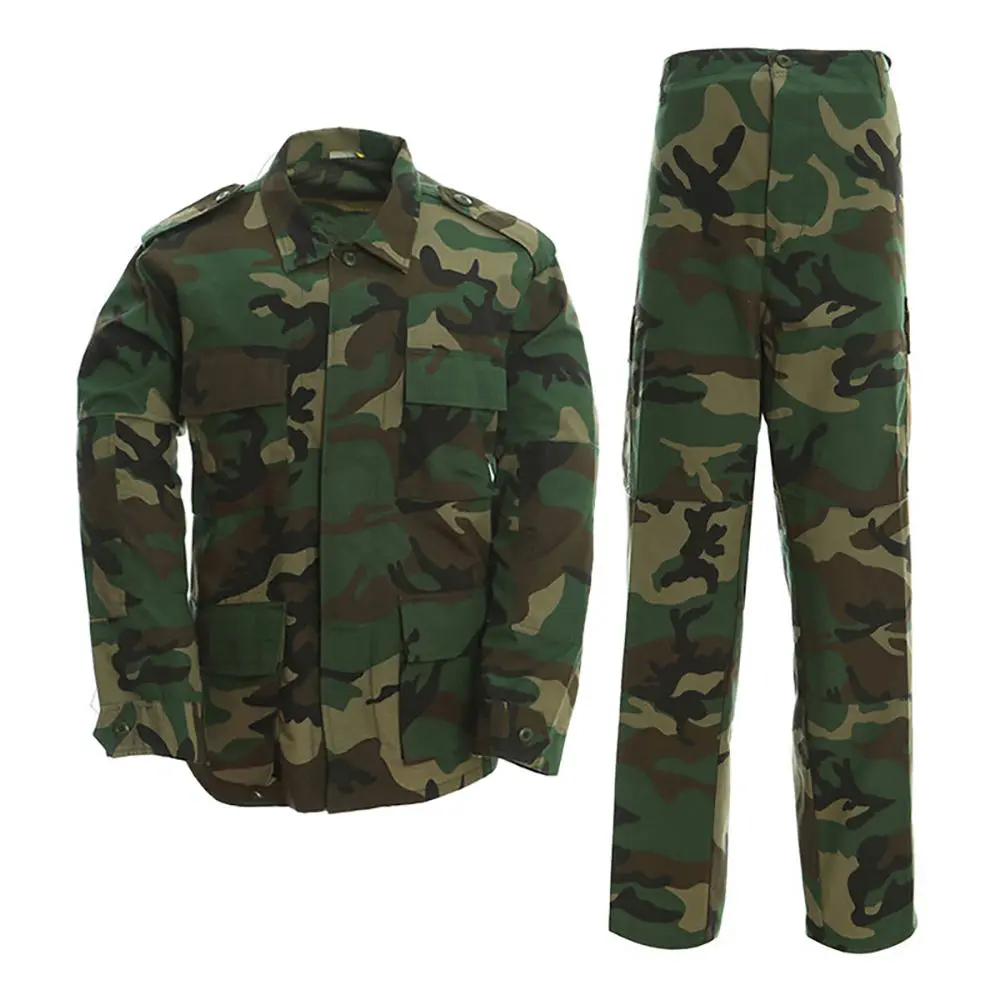 High Quality F7 Cargo Tactical Pants Trousers China BDU Camouflage Uniform Outdoor Jacket