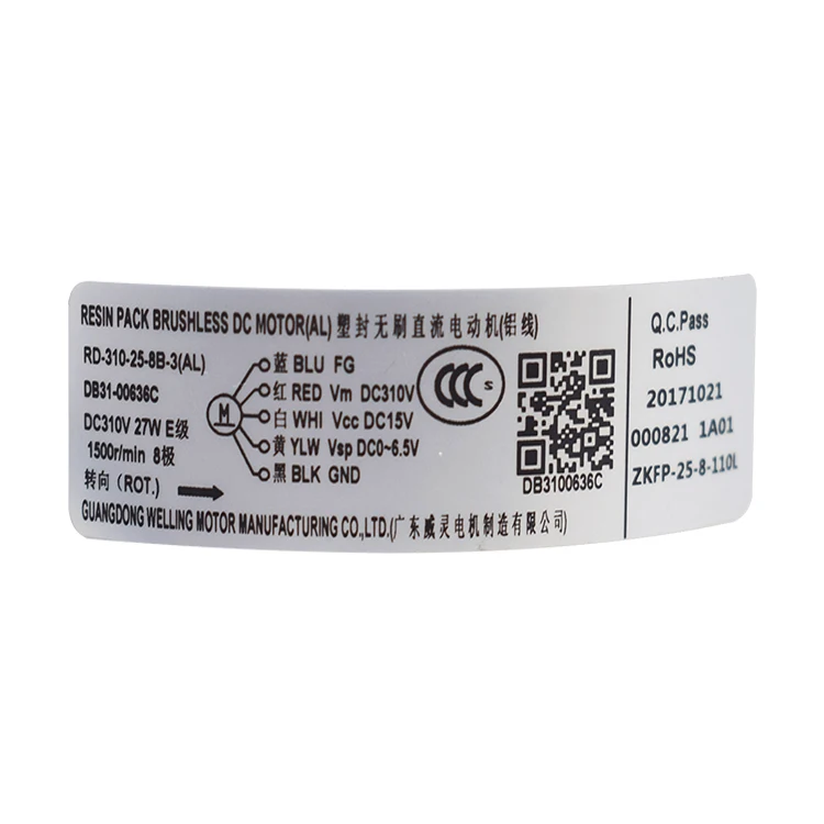 Welling ZKFP-25-8-110L DB31-00636C shaded pole motor air condition fan motor for LG G E sang sung equipment