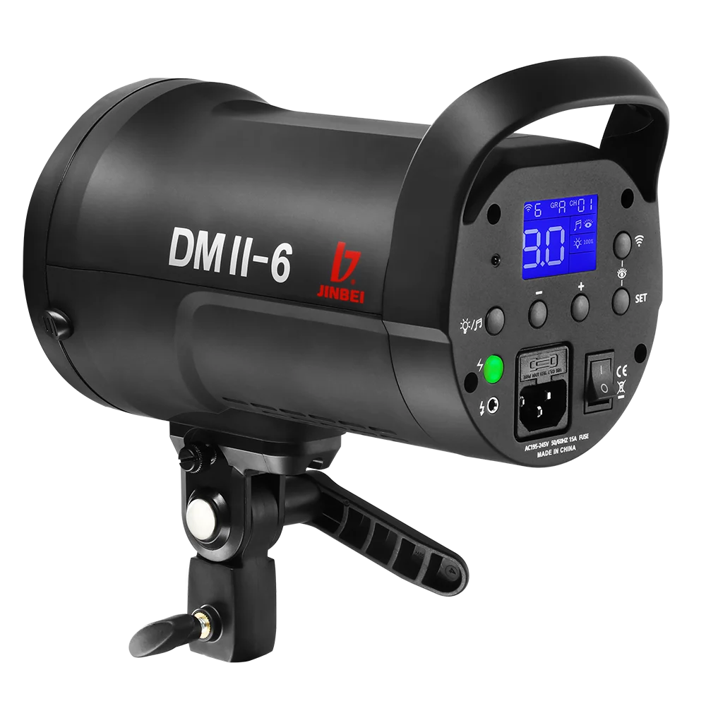 JINBEI DMII-6 600WS DIGITAL STUDIO FLASH (5500K)