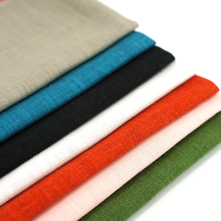 
 Hemp Woven Linen Fabric  