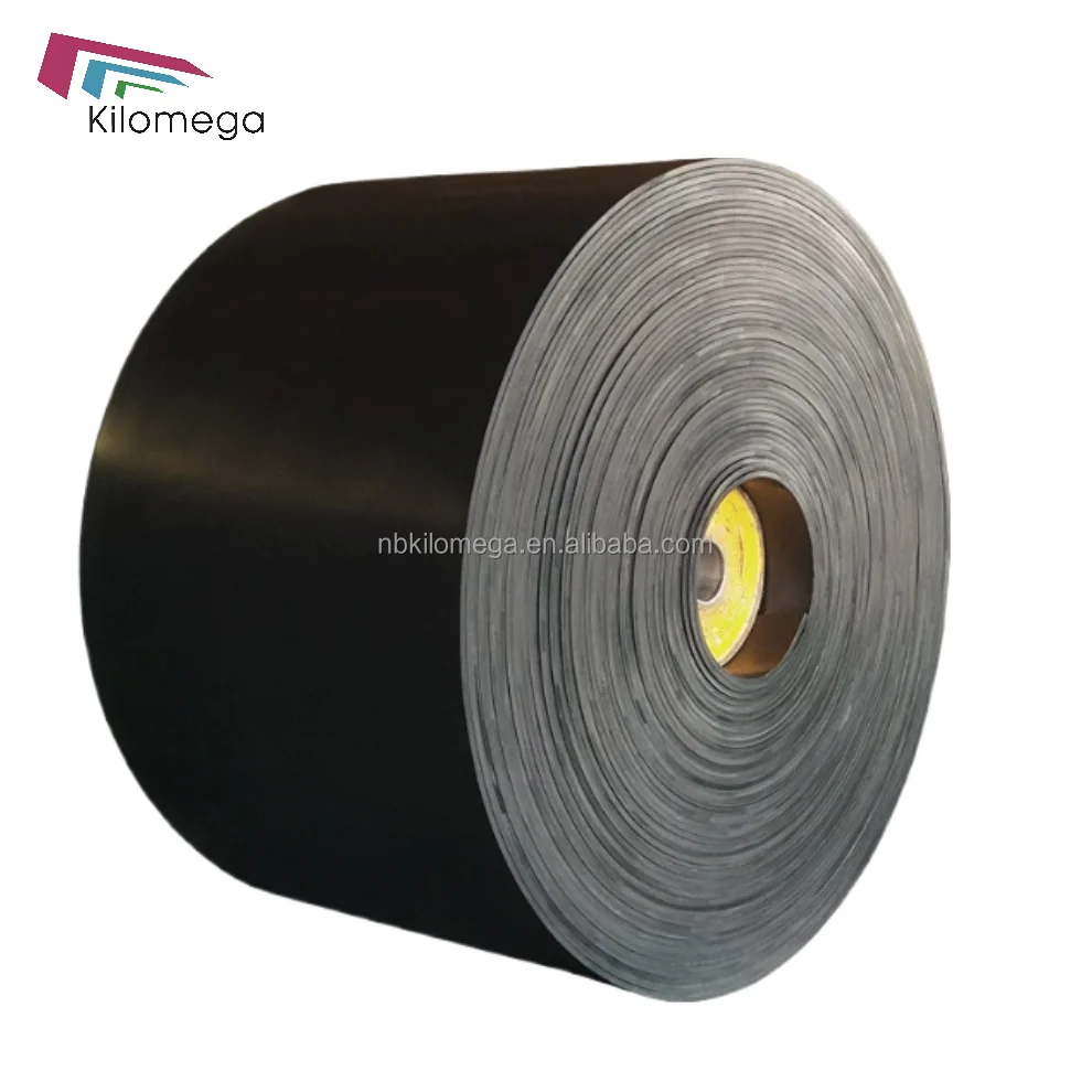 Vibration-Absorbing Rubber Conveyor Belt for Conveyor Systems in Factories