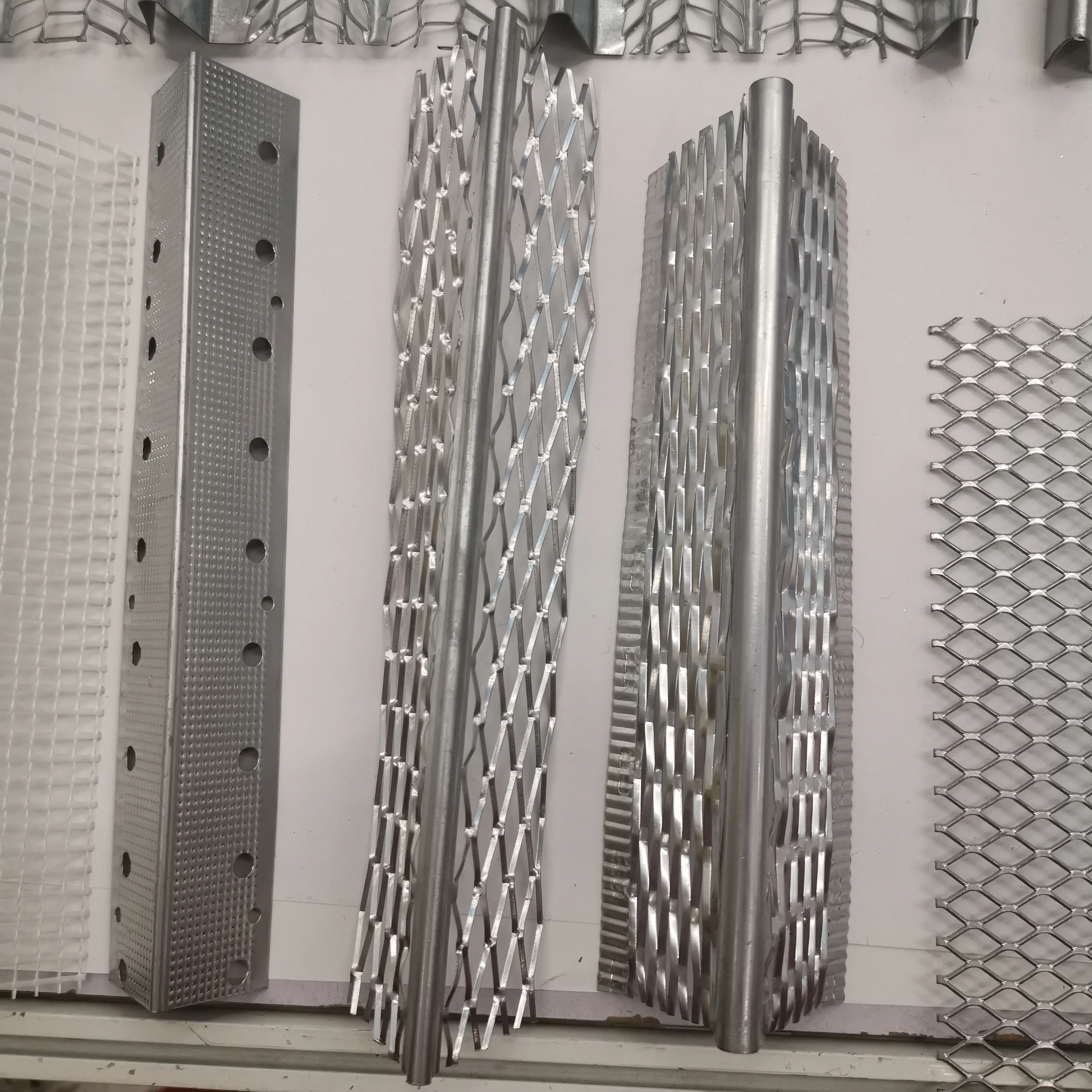 Металлическая Алмазная сетка, штукатурка, угловая бусина, оцинкованная угловая бусина