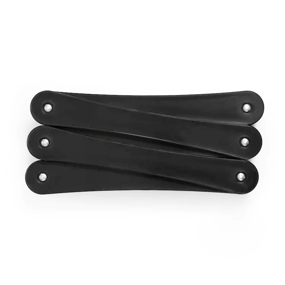 Hockey Extreme Stickhandling Trainer Black Lightweight 5 Sections Versatile Training Aid for Skills and Puck Control