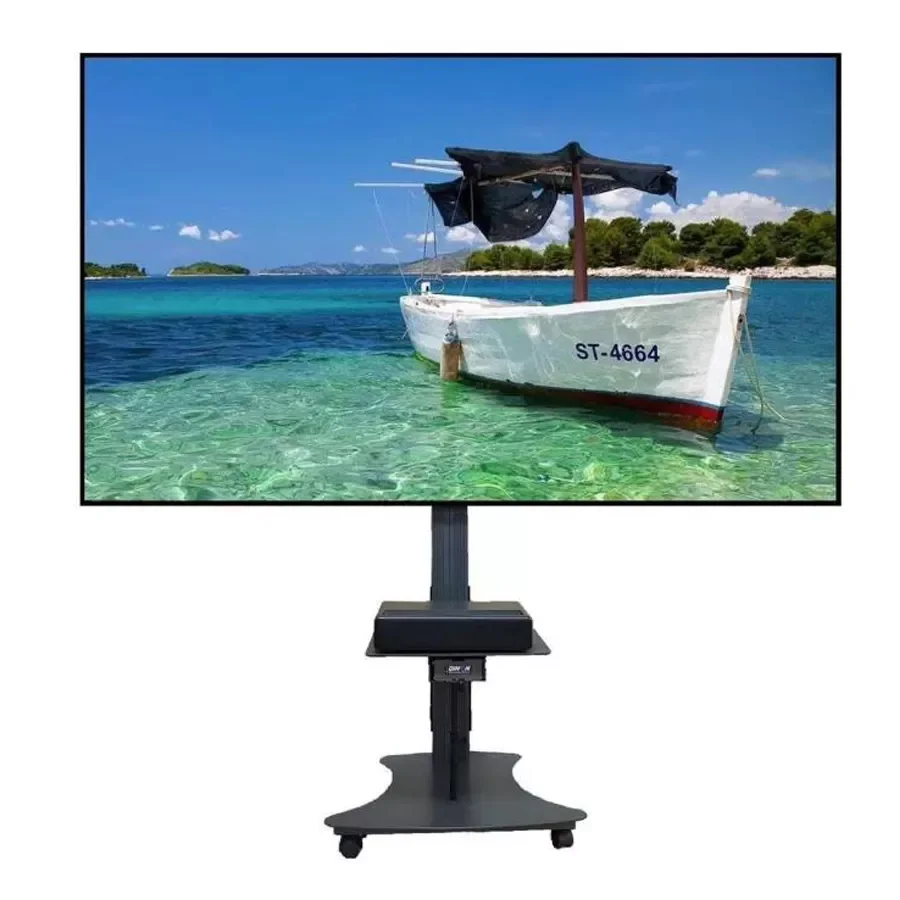 Проектор короткофокусный 4K PET Crystal ust с фиксированной рамкой, экран для проекции с рассеиванием окружающего света, 100 дюйма