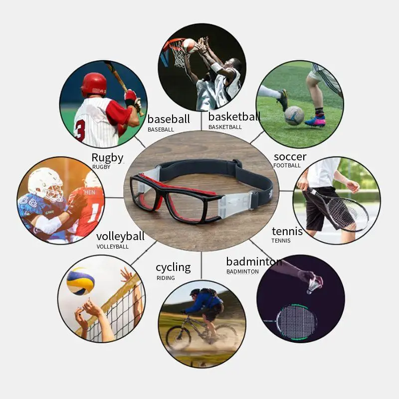 Factory basketball glasses outdoor sports sunglasses volleyball football golf goggles for women men