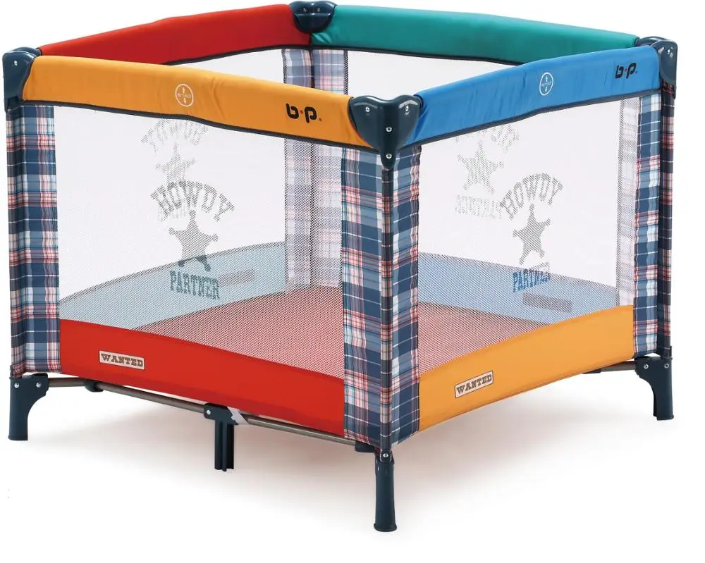 European Standard Baby Playyard Foldable Travel Light Playpen for Toddlers