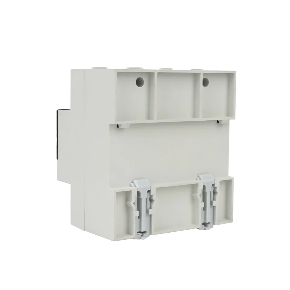 63A 80A 3P+N Din Rail Voltmeter Ammeter Adjustable Over and Under Voltage Current Limit protection Monitor Six Digital Display
