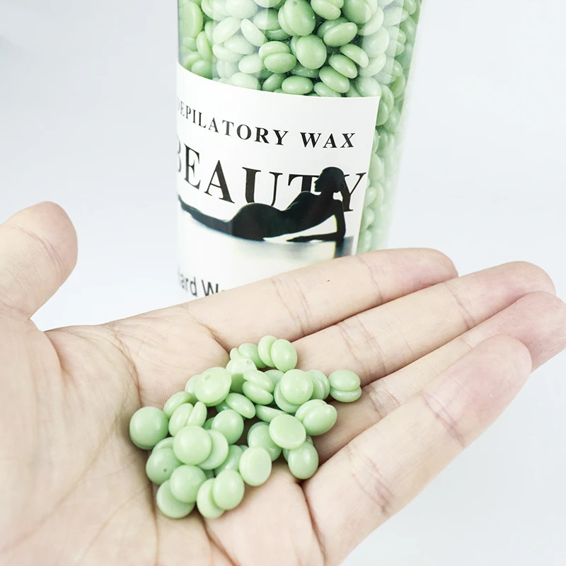 
Depilatory Hot Film Hard Wax Pellet Waxing Bikini Face Hair Removal Beans For whole body 400g hard wax beans hair 