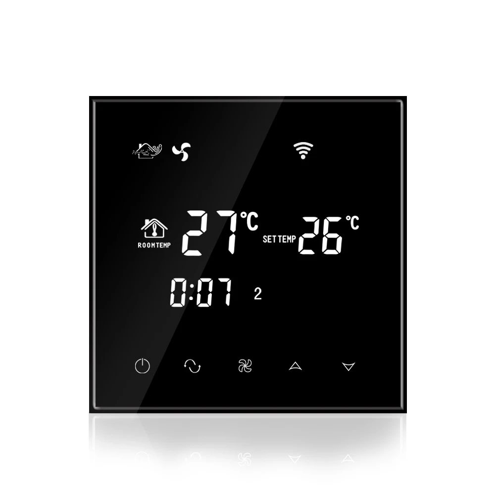 Beok TGT70WIFI-AC Series Room Digital Thermostat Air Conditioner Fan Coil Thermostat