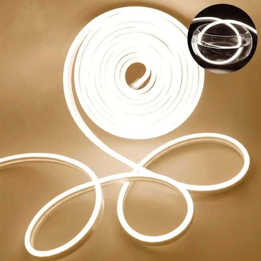 Custom Made On The Wall Bar Decoration 220v Flex Neon Strip Lights Lighting Flexible Rgb Rope Tape Bedroom Led Neon Light