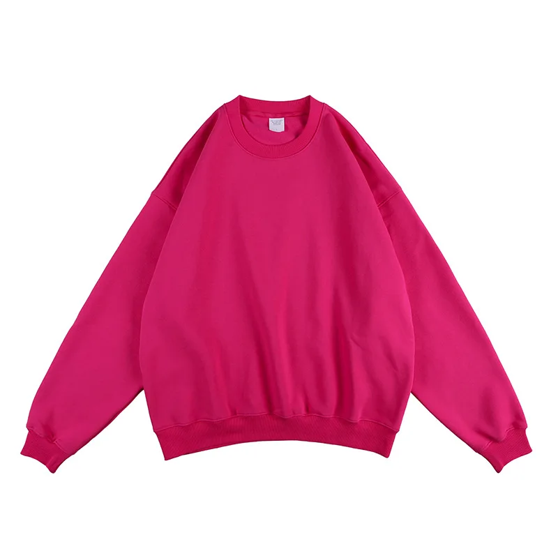 Blank man red winter plain sweatshirt heavy weight jogger clothing custom sweatshirts for printing