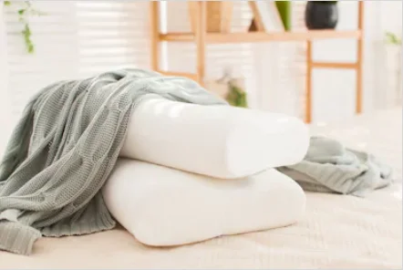 Home almohadas contour shape food artwork latex foam pillow