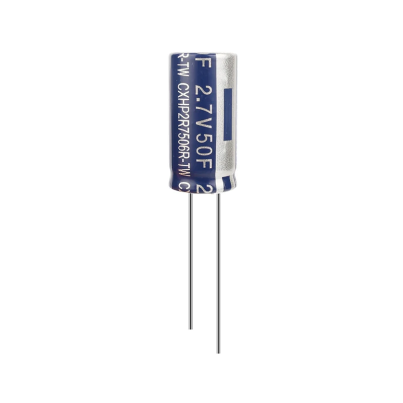 Super Capacitor CDA 2.7V50F CXHP2R7506R-TWX High power capacitors Consumer electronics High Operating Voltage Supercaps