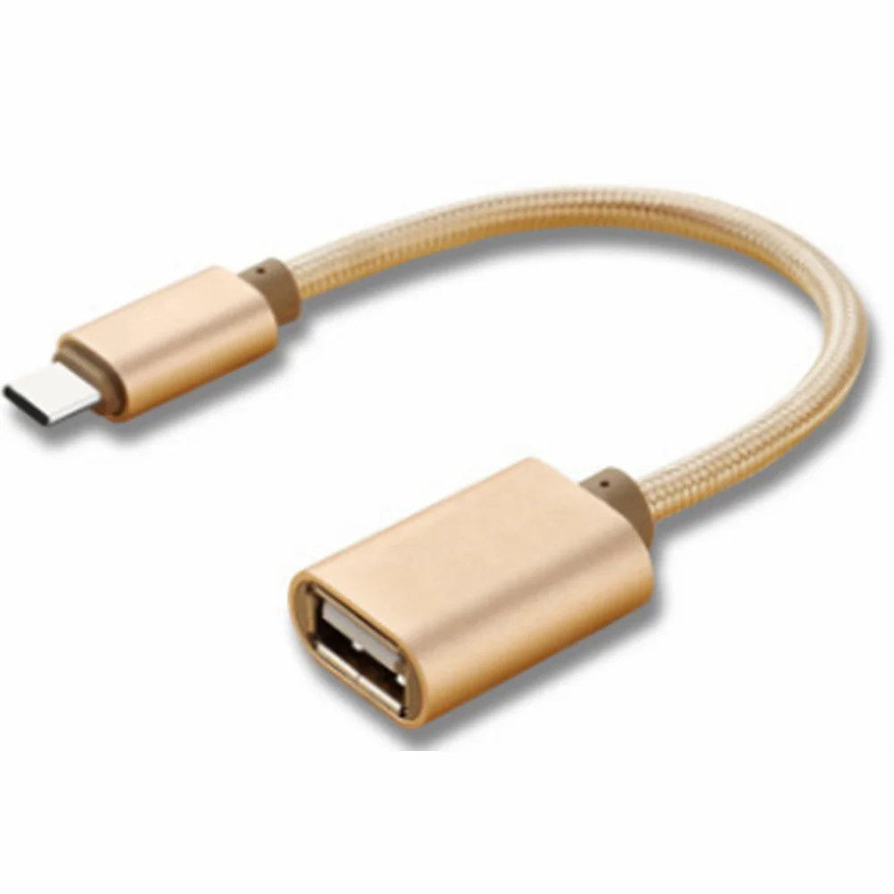 Durable Type-c Usb Cable for Mobile Phone Usb Cable with OTG type c Adapter Cable