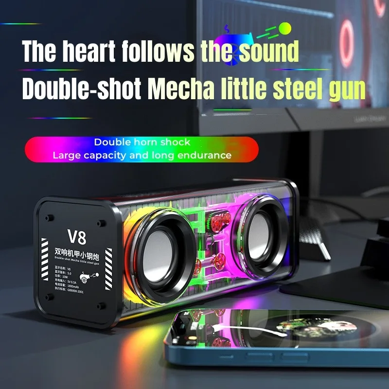 TOPU.Y New Products TOPU.Y Portable Outdoor Wireless 12 Hour Playtime Parlantes Bluetooth Speaker for Mobile Phone