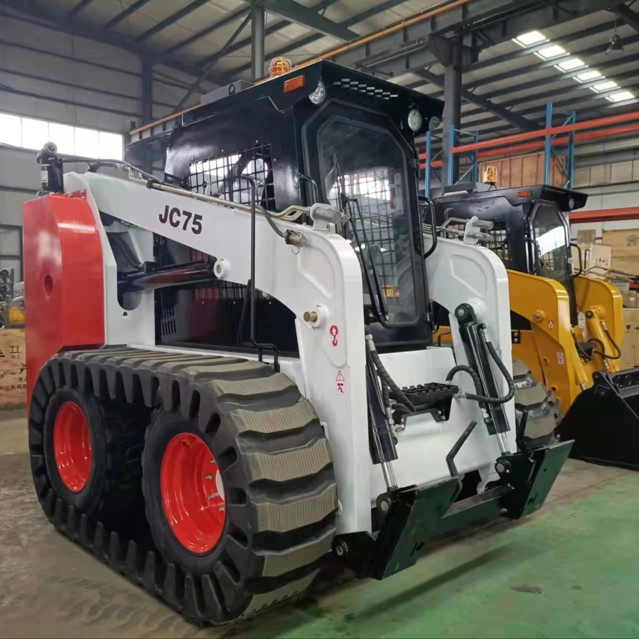 Construction Machinery track Crawler Mini Skid Steer Loader bobcat Diesel Power Quick Change Operation Attachments