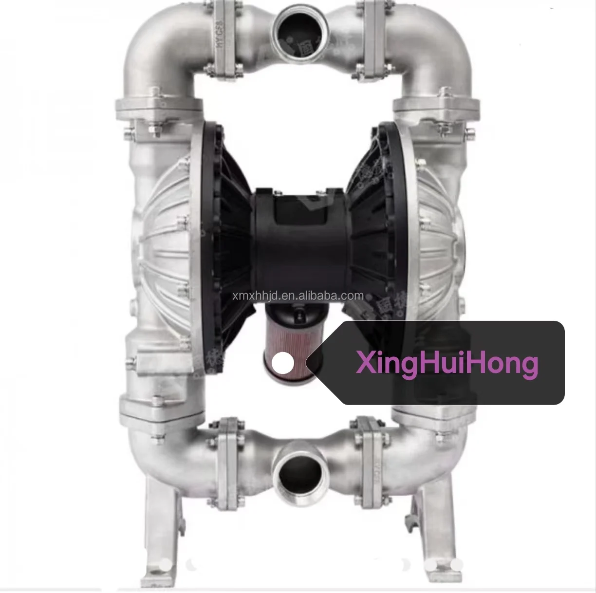 QBK-15/PP/F46 High Pressure Pneumatic Diaphragm Air Pump Acid Alkali & Corrosion Resistant Wastewater Treatment OEM Customizable