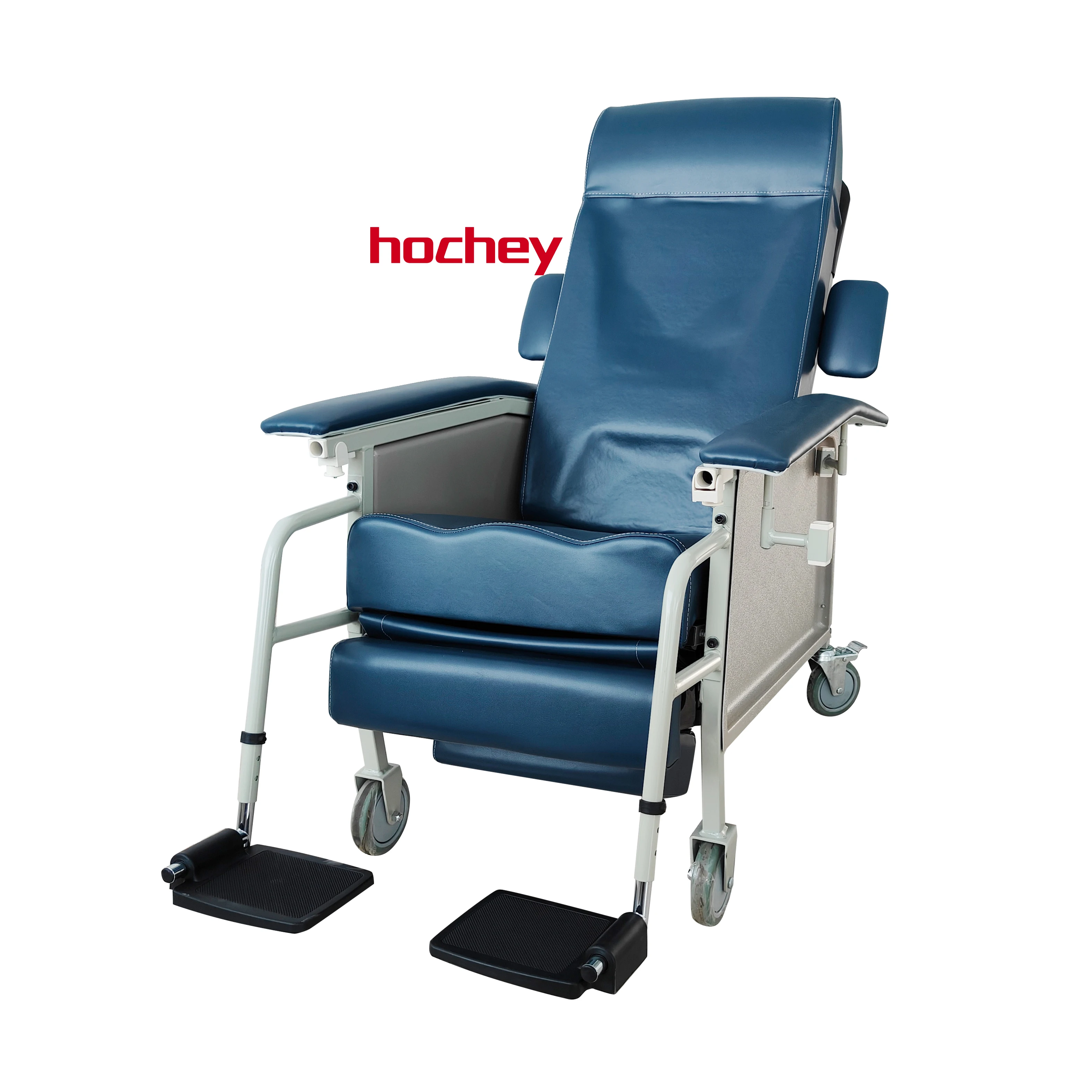 HOCHEY MEDICAL Hospital Clinical Care Recliner Portable Comfortable Chair For Old Patient Price