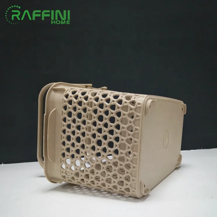 
plastic Hand Baskets Popular Customized Color Package Manufacturer Wholesale Multifunction PP Storage Basket With Handle 