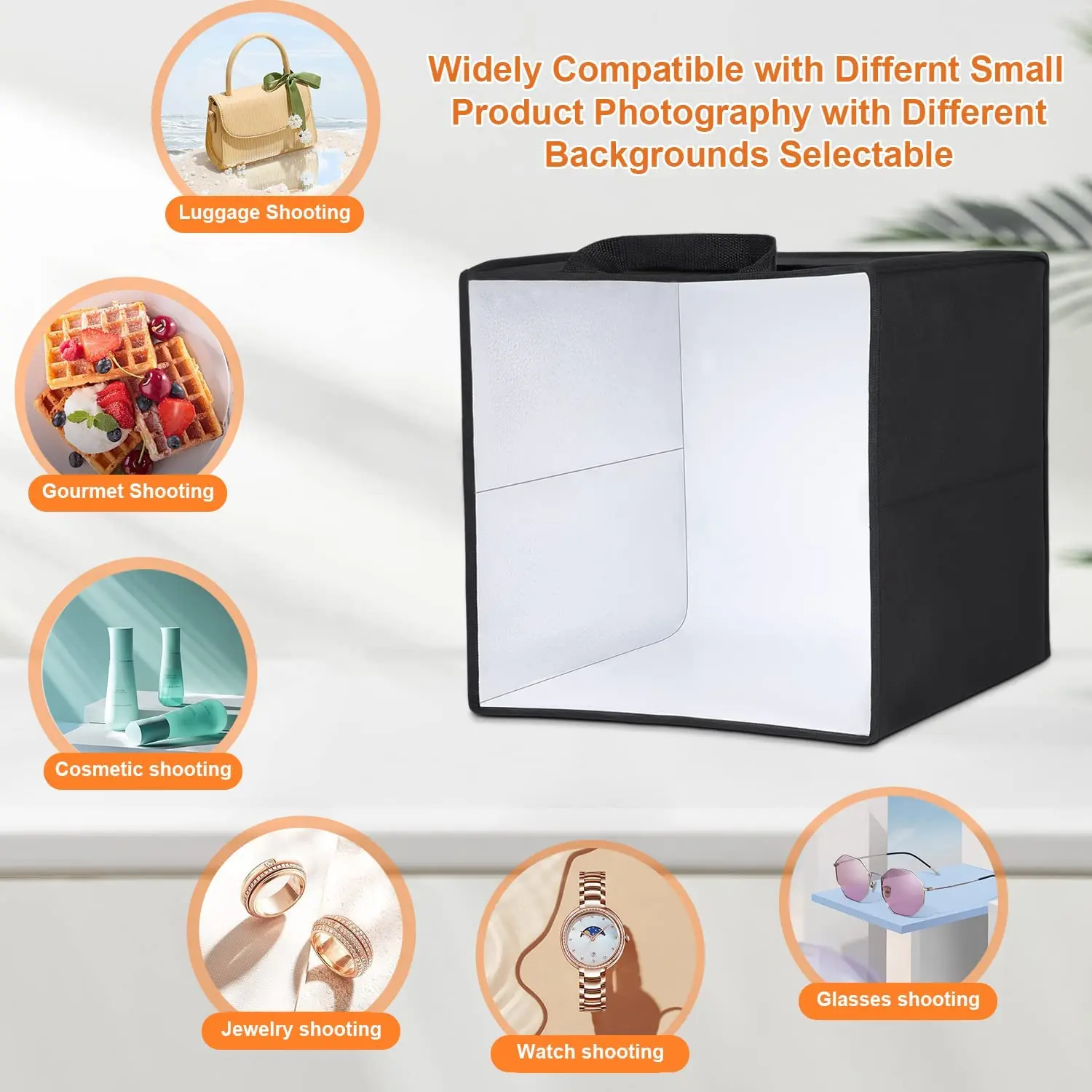 30CM Photo Light Box Quick Install Foldable Portable Studio Kit with Soft Light Cloth Professional Photography Equipment