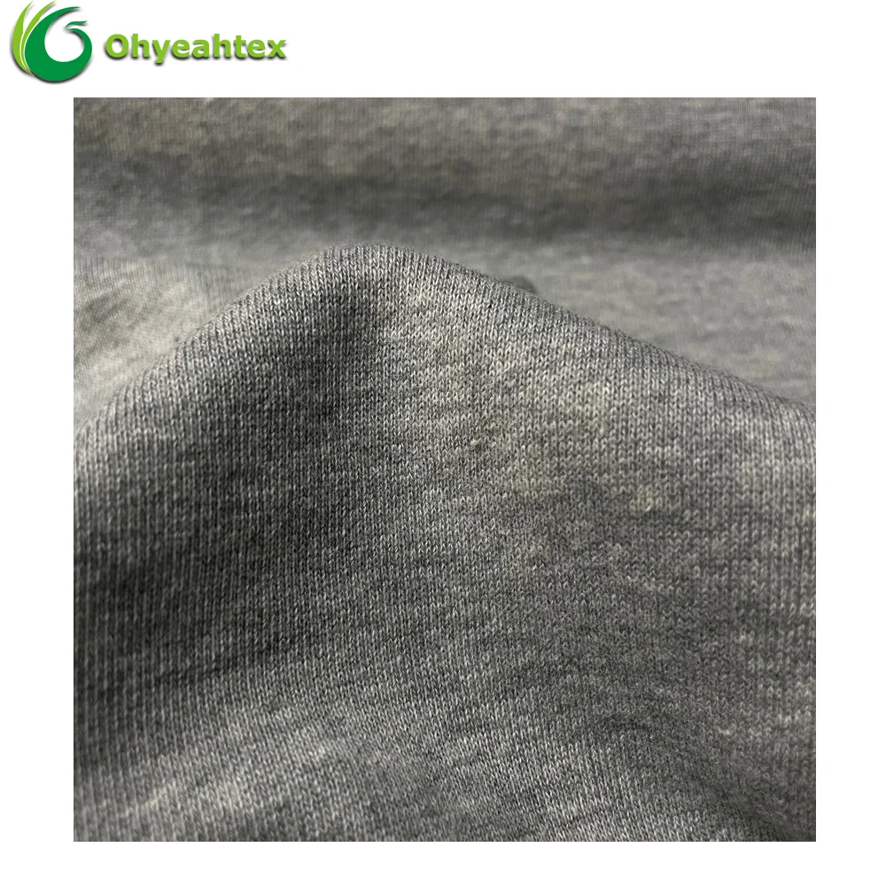 Eco-Friendly Oeko-Tex 100% Cotton French Terry Fabric For Hoodie