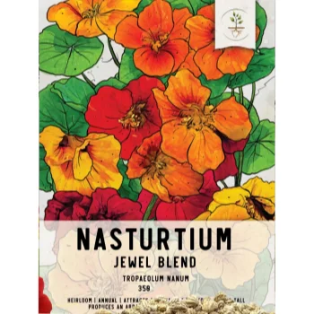 Perennial flower seeds 350+ Nasturtium Seeds for Planting