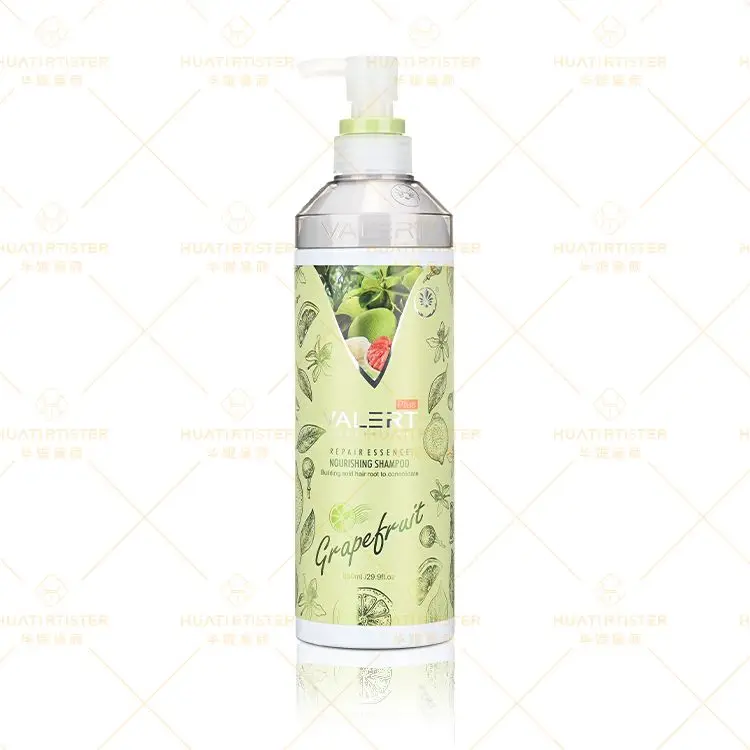 Huati Sifuli VALERT 850ml grapefruit Shampoo Grapefruit Clarify Exfoliate Oily Scalp Natural Hydrating Dye Hair Shampoo