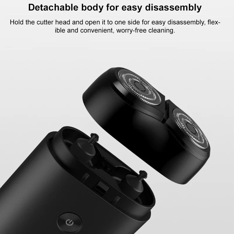 Xiaomi Mijia Electric Shaver S100 USB Type-C Rechargeable Washable Mini Portable Razor Trimmer for Men