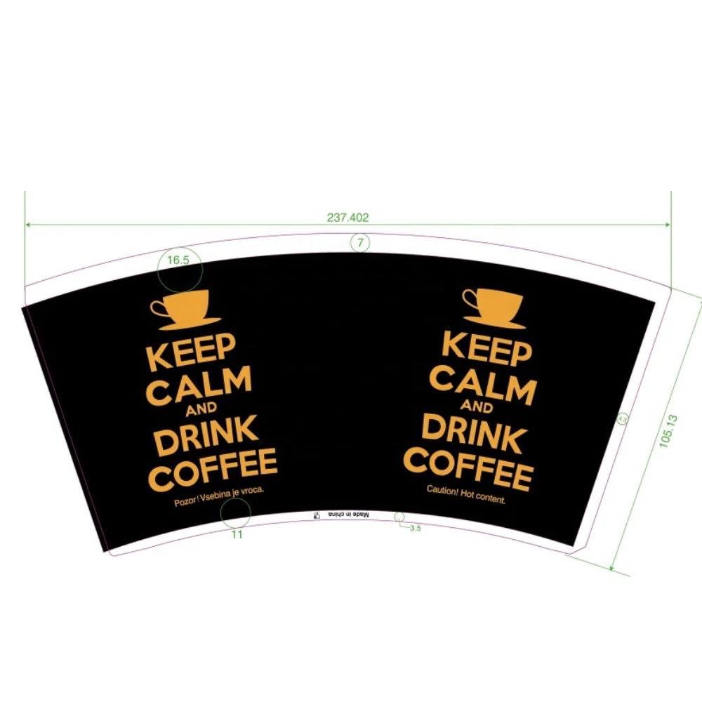 Excellent manufacturers pe coated paper cup rolls raw material for paper cups fan