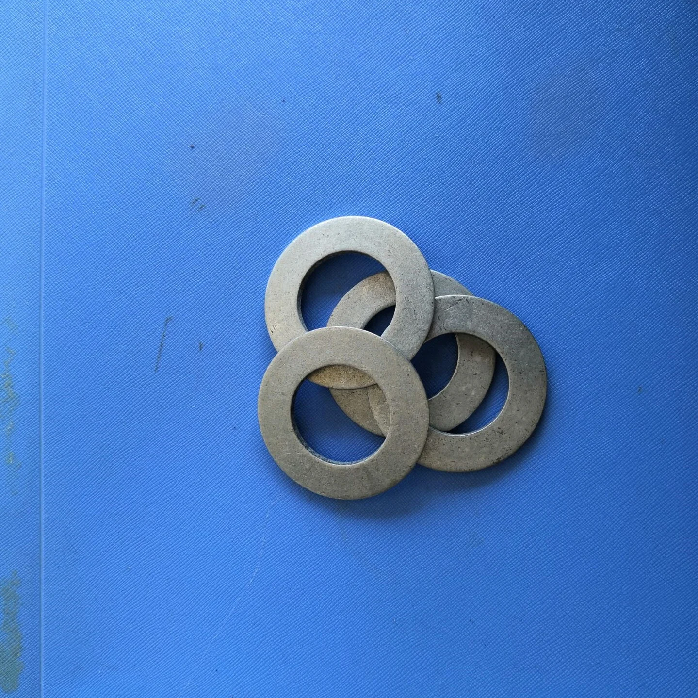 Китай высокое качество мягкая сталь плоские шайбы DIN125A цинковая пластина