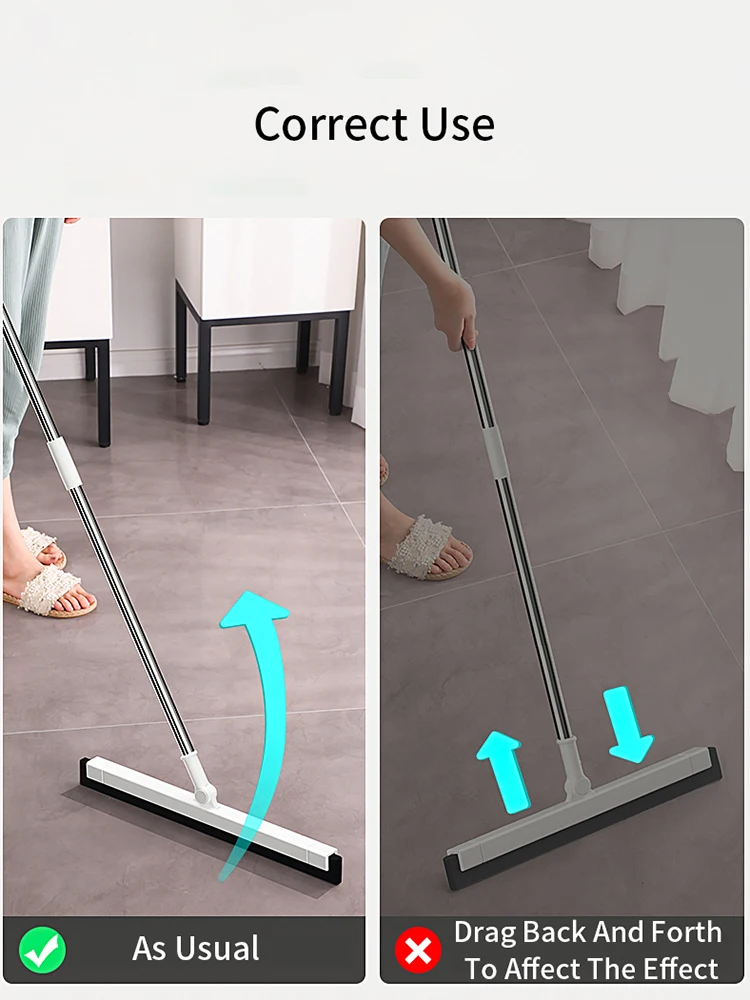 Broom Window Cleaner Washing Wiper Spatula Mop Multifunctional Household Home Floor Glass Scraper Mirror Cleaning Product