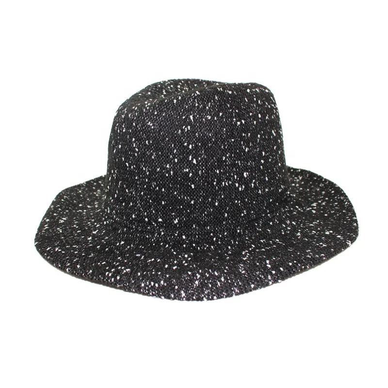 Соломенная шляпа в рыбацком стиле Панама вязаная шерстяная модные мужские и женские шляпы