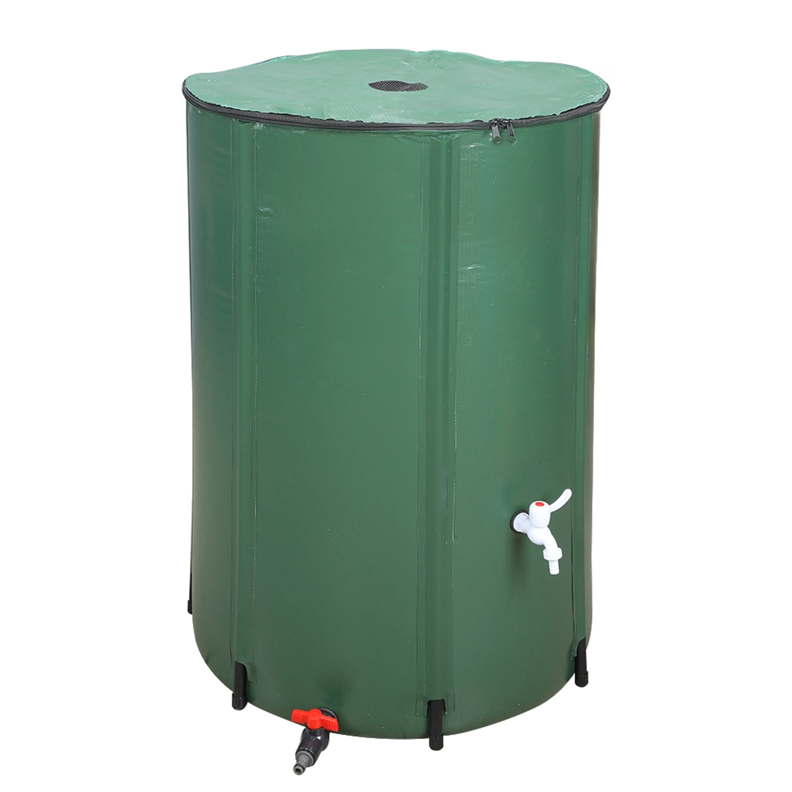PVC Rain Water Barrel Collapsible Rain Barrel Garden Water Storage - 50 Gallon Wholesale Water Collector Barrels